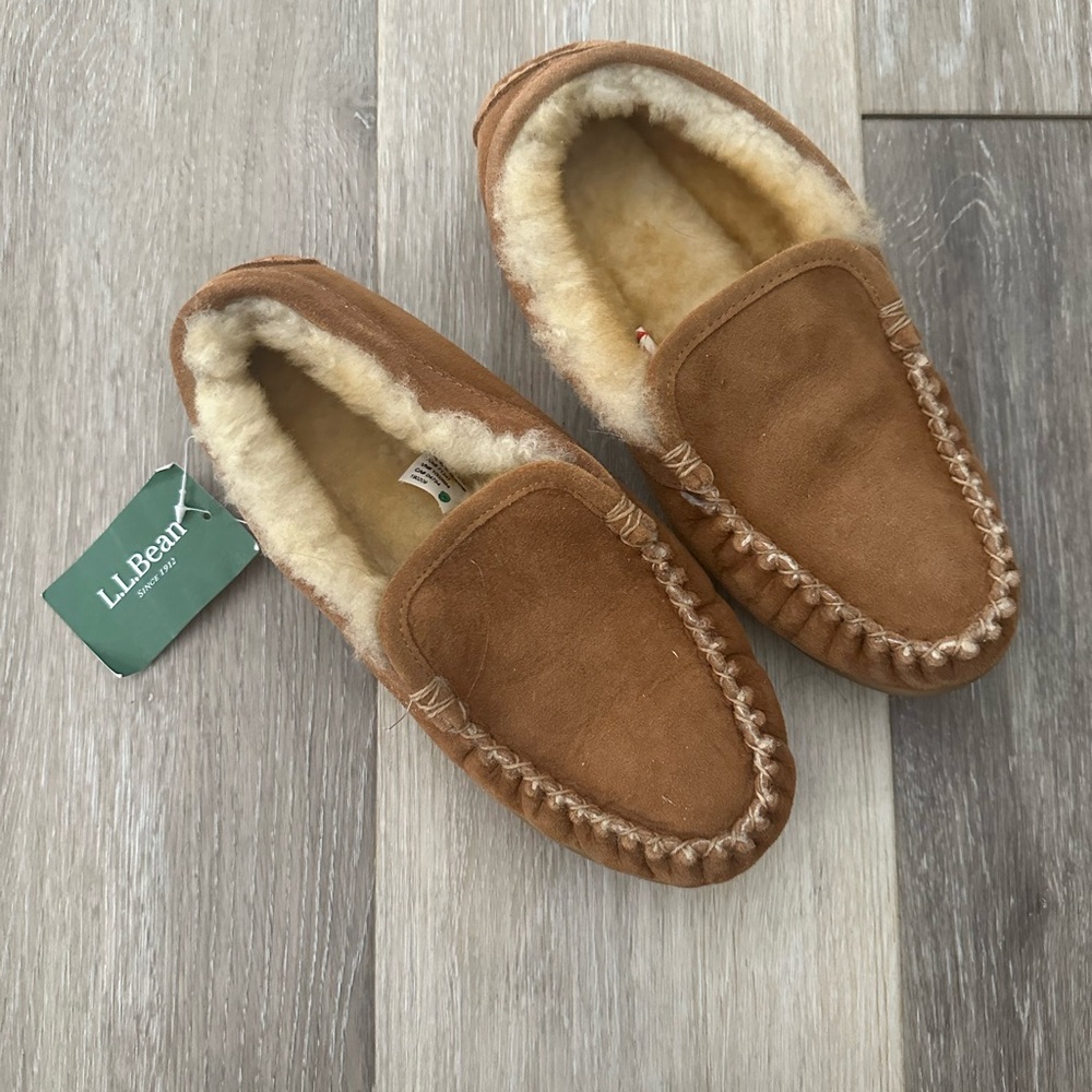 L.L. bean moccasin slippers